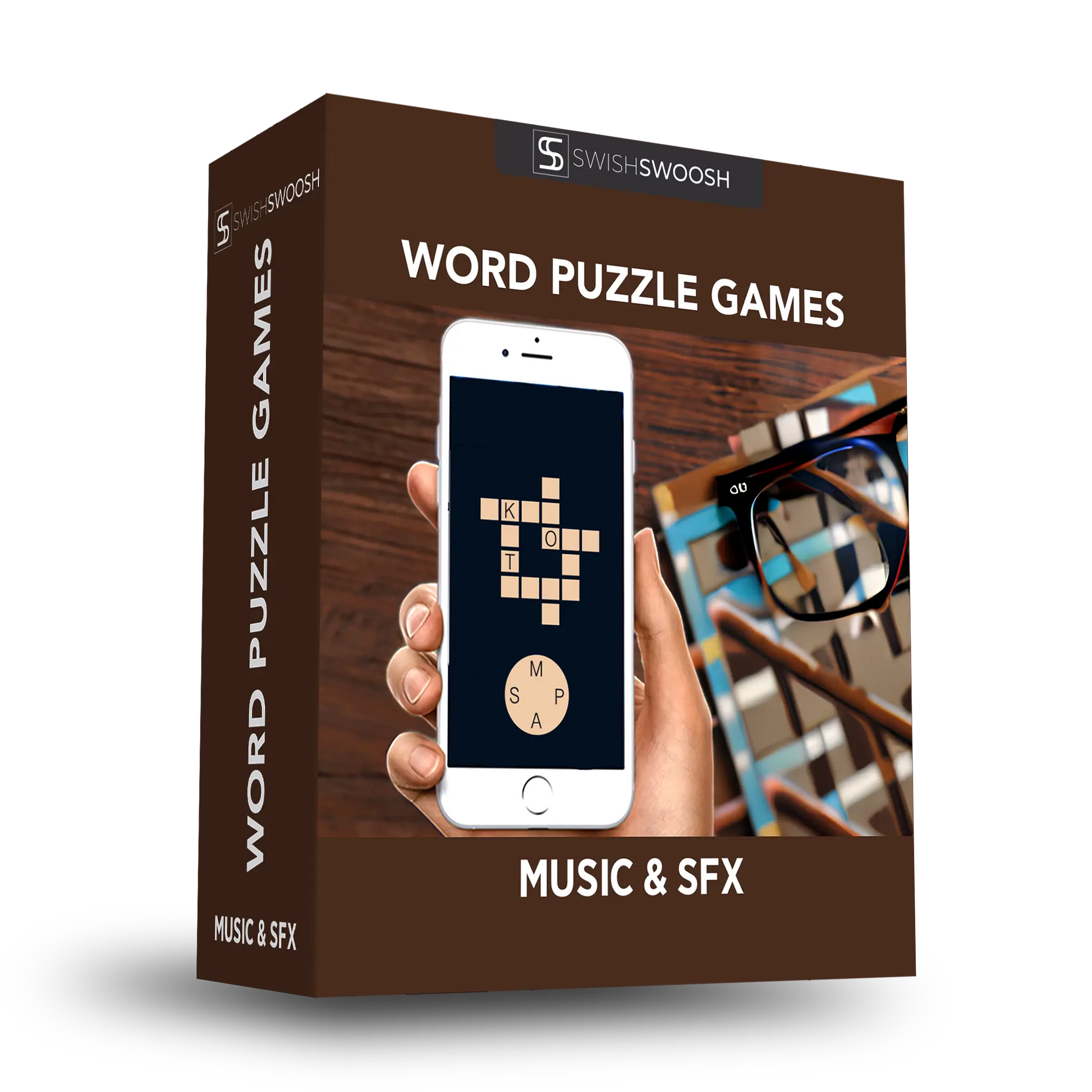 Word Puzzle Games Sound Effects and Music Pack